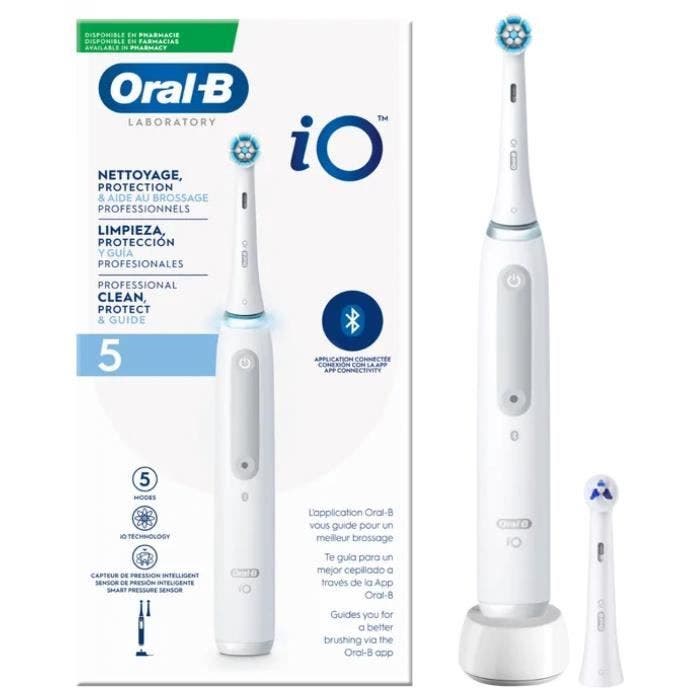 Oral-B Brosse à Dents Électrique Nettoyage Protection et Aide au Brossage Professionnels Io Series 5