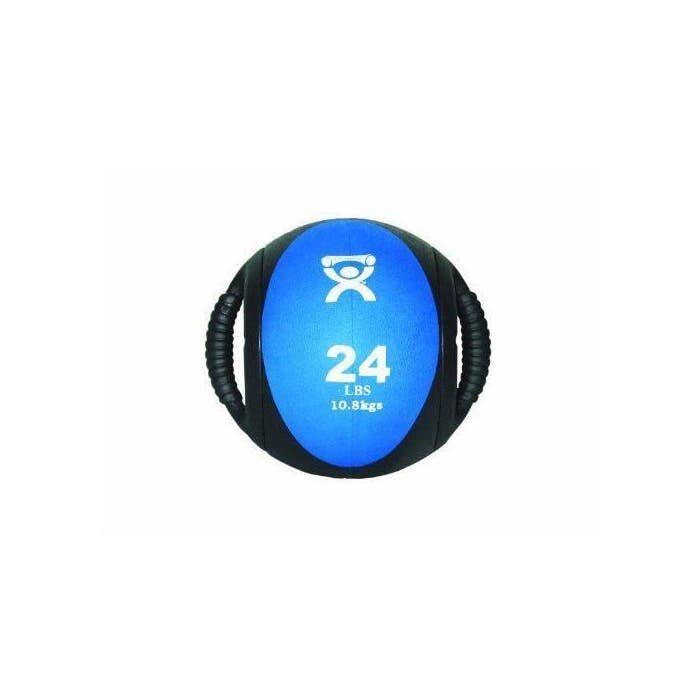 3B Scientific Médecine-Ball Cando Poignée Double Bleu 10,9 kg