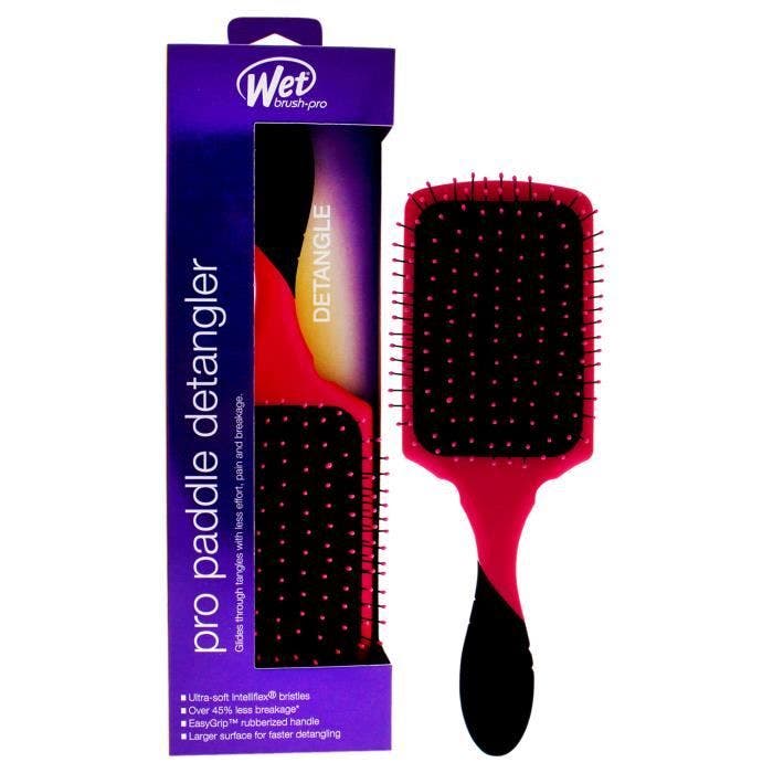Pro Detangler Brush Paddle - Rose par Wet Brush pour unisexe - 1 Pc Brosse à cheveux