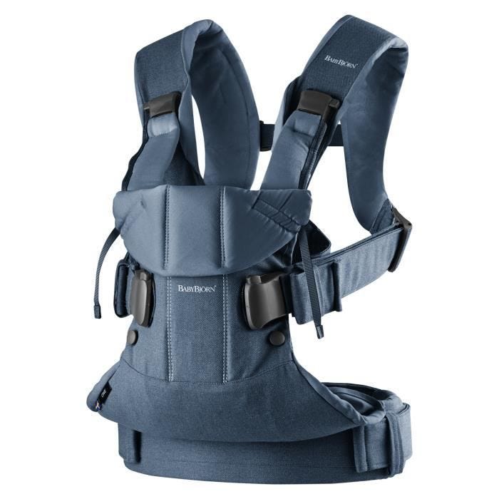 BABYBJ RN Porte B b One Coton Mix Bleu Denim Bleu Nuit
