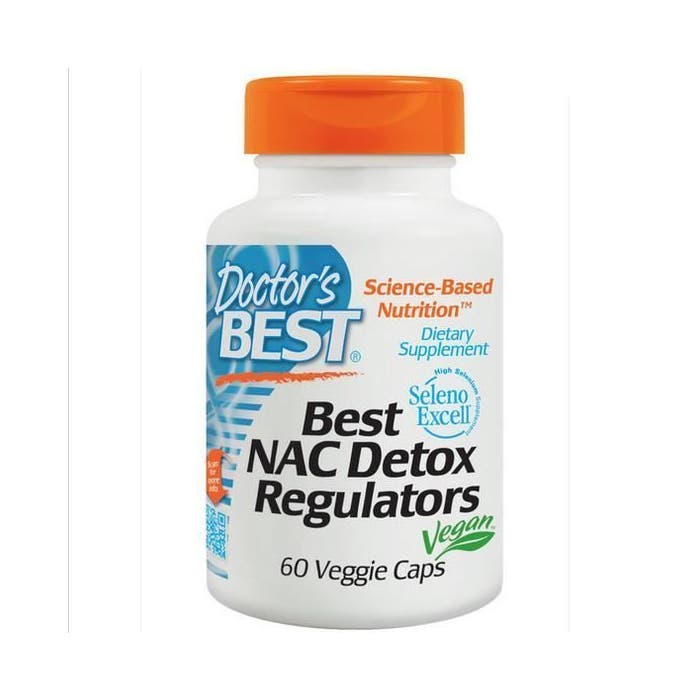 Doctor's Best, Best CNA Detox régulateurs, 60 Caps Veggie