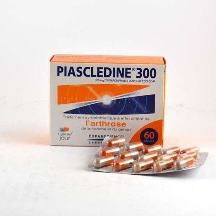 Piascledine 300 boite de 60 gélules / traitement de 2 mois