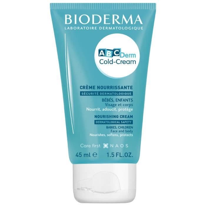 ABCDerm-Bioderma Abcderm Crème Cold Cream Hydratante Bébé Visage et Corps 45 ml