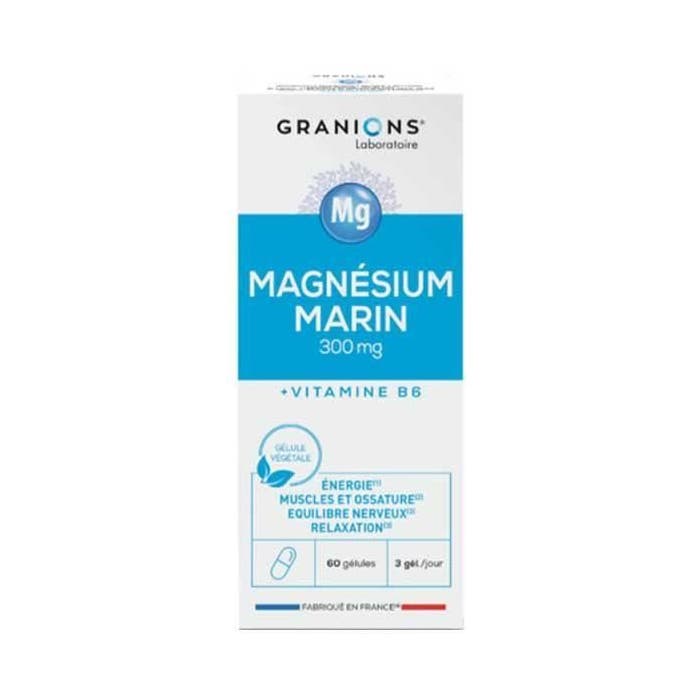 Laboratoire des Granions Magnésium Marin 60 gélules