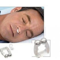 Arrêter le ronflement Anti Snore gratuit sommeil Silicone Magnetic Nose Clip Unisexe