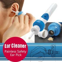 I-ears sans douleur sans fil électrique oreille pick cire aspirateur avec boîte de détail