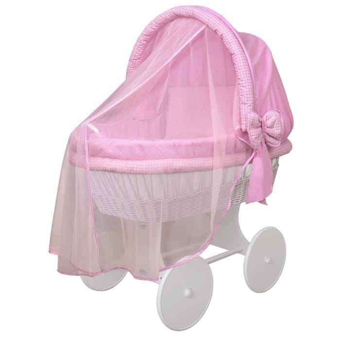Landau Berceau Couffin b b WALDIN BABY COLLECTION XXL Blanc