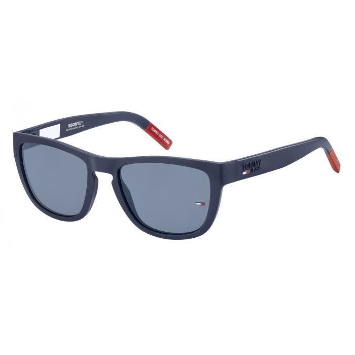 Tommy Hilfiger lunettes de soleil 0002/S cat. 3 wayfarer nylon bleu