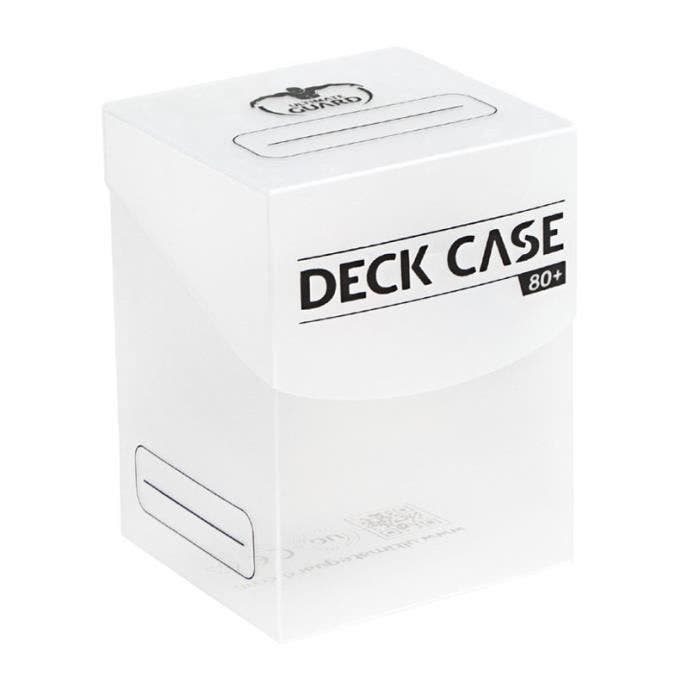 Boîte pour cartes Deck Case Box 80+ taille standard Transparent Ultimate Guard