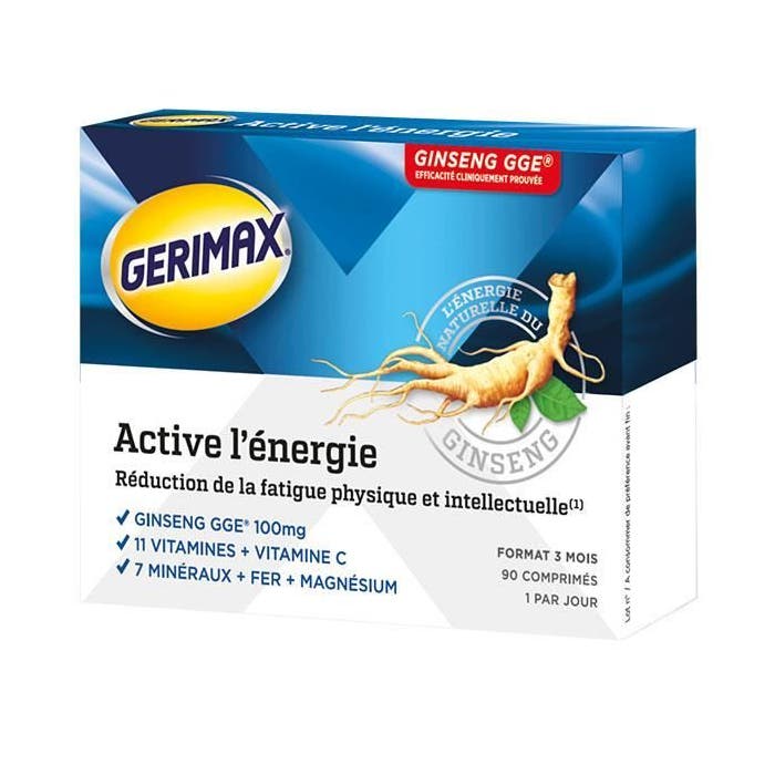 Gerimax Active Energie Adultes 90 comprimés