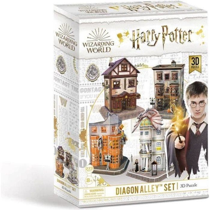 Harry potter - Diagon alley set - 3d puzzle - revell