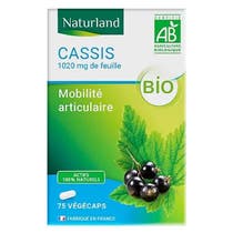 Naturland Cassis Bio 75 végécaps
