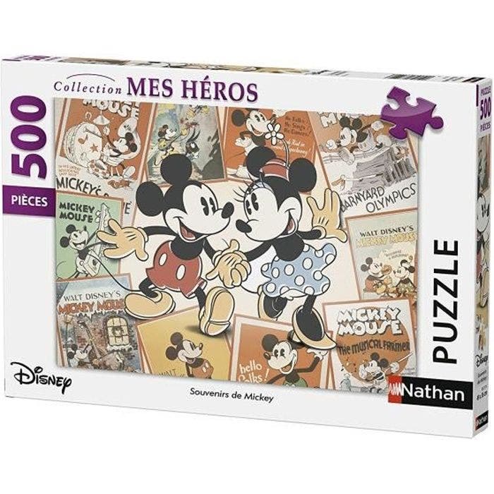Puzzle N 500 p - Souvenirs de Mickey / Disney