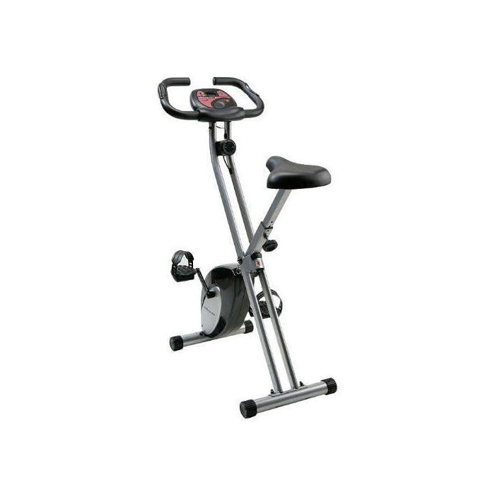 Vélo d'appartement pliable - Ultrafit - Noir - Magnétique - 5 kg