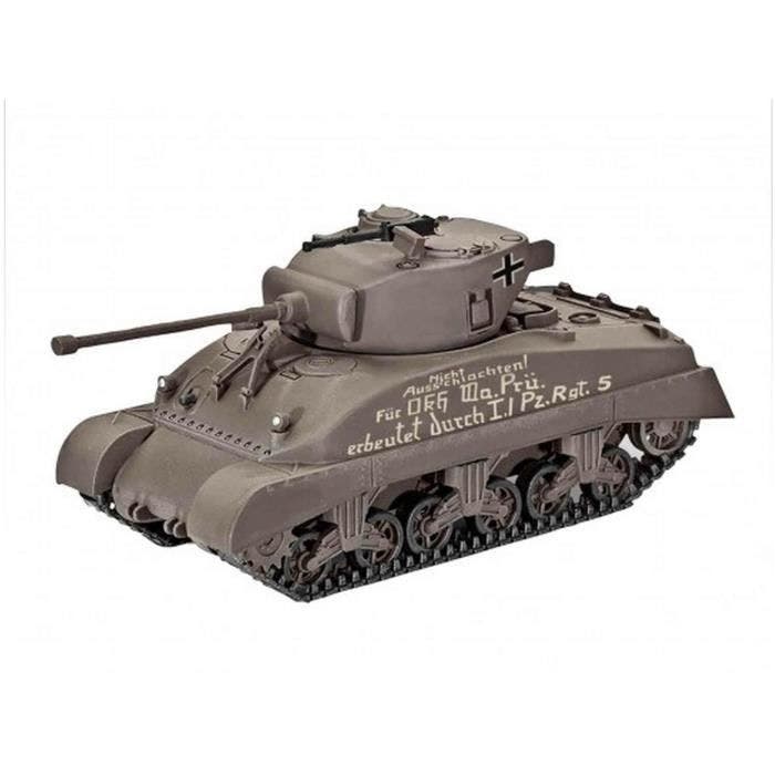 Maquette char : Sherman M4A1 Coloris Unique