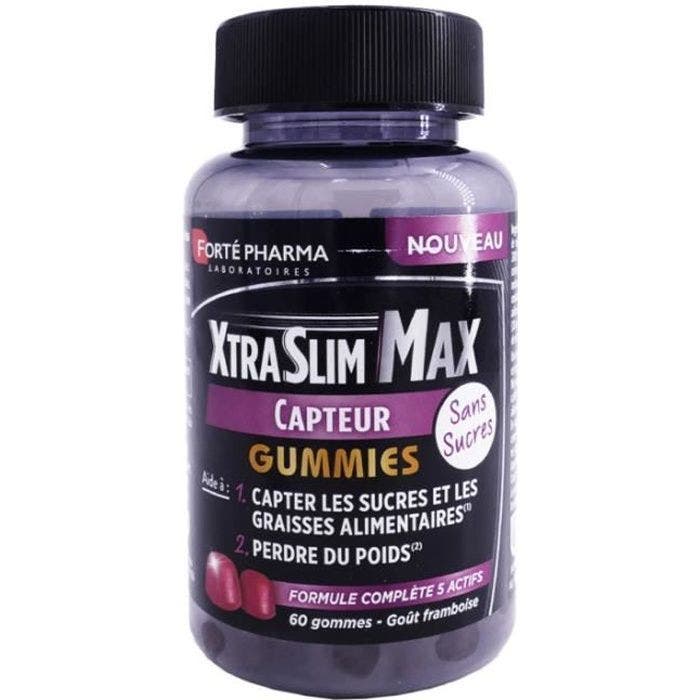 Forte pharma XTRASLIM MAX - Capteur, 60 gummies