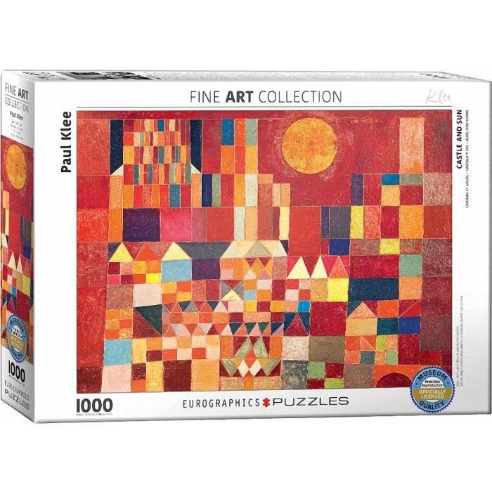 (EG60000836) - Eurographics Puzzle 1000 Pc - Paul Klee - Castle and Sun