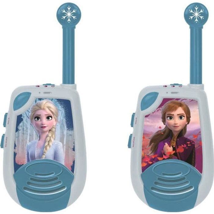 LA REINE DES NEIGES Talkies-walkies enfant Elsa et Anna 2 kilomètres de portée LEXIBOOK
