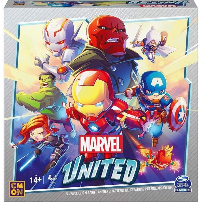 MARVEL UNITED - Jeu de cartes stratégique coopératif - Univers super Héros - 6059768 - jeu pour adultes et enfants à partir de 8 ans