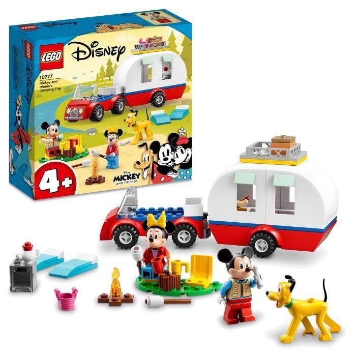 LEGO® Disney Mickey et ses amis 10777 Mickey Mouse et Minnie Mouse Font du Camping, avec Pluto