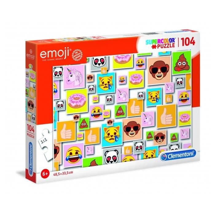 Clementoni Puzzle Emoji 104 pièces