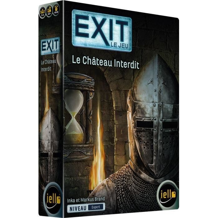 EXIT : Le Jeu - Le Château Interdit - Jeu de société - Escape games - IELLO