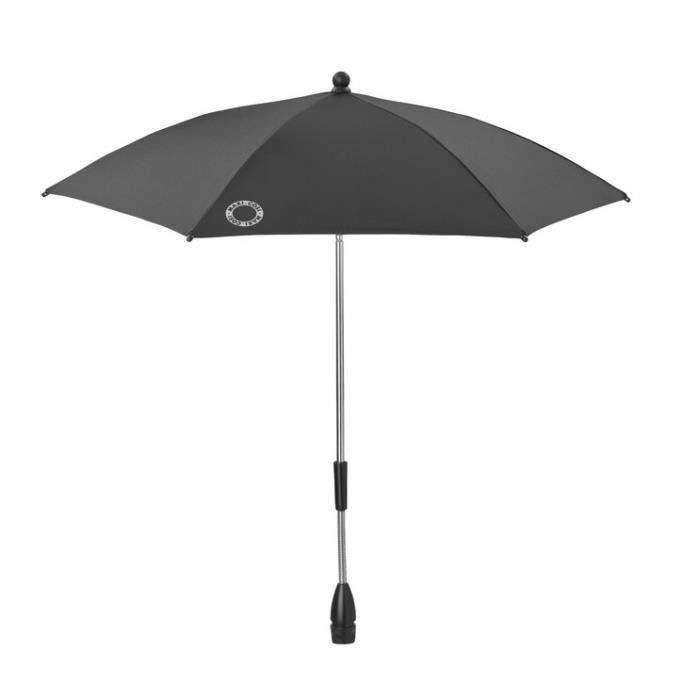 Ombrelle top noire poussette