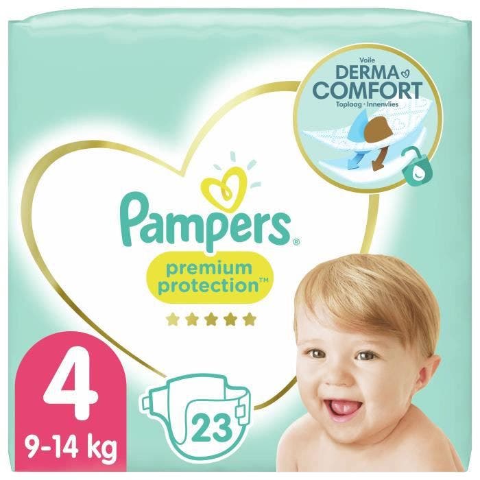 PAMPERS Premium Protection Taille 4 - 23 Couches