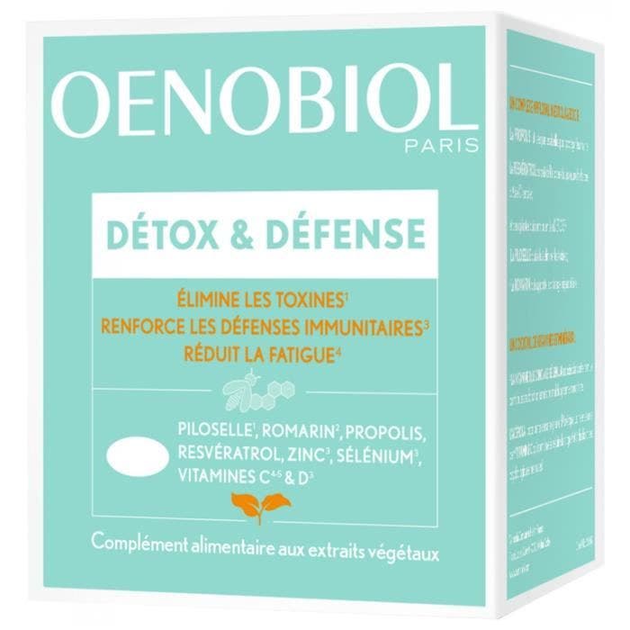 Compléments alimentaires - Oenobiol Détox & Défense