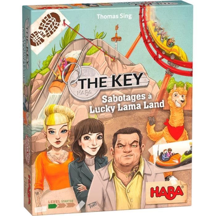 The Key - Sabotages à Lucky Lama Land - Jeux de société - Jeux pour la famille - Jeux de réflexion