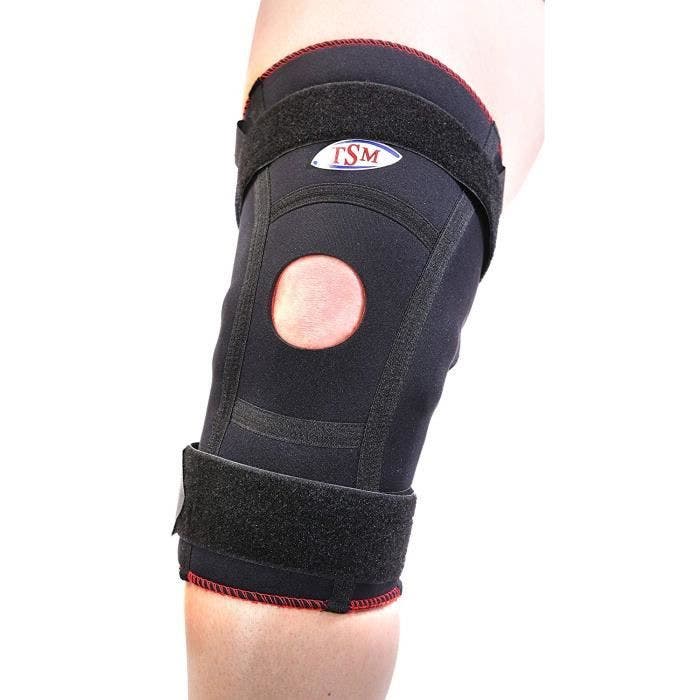 TSM  88 2172-1 Bandage de sport pour un genou actif et stable avec ressort en acier Taille XL - 2172-1-XL_XL