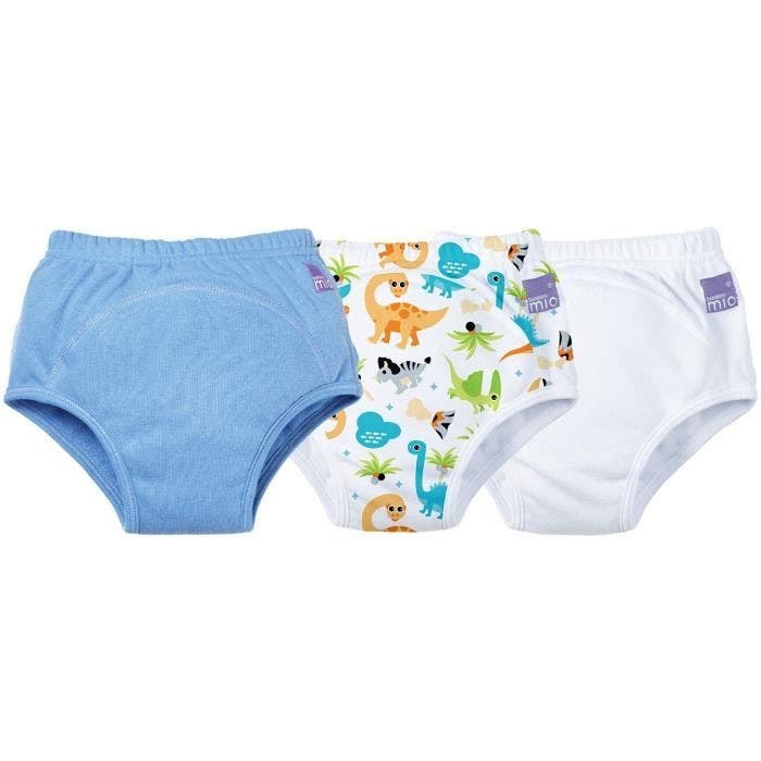 Bambino Mio - Potty - Potty Training Pants 3 Pack Dino  2 a 3 Years culottes d'apprentissages