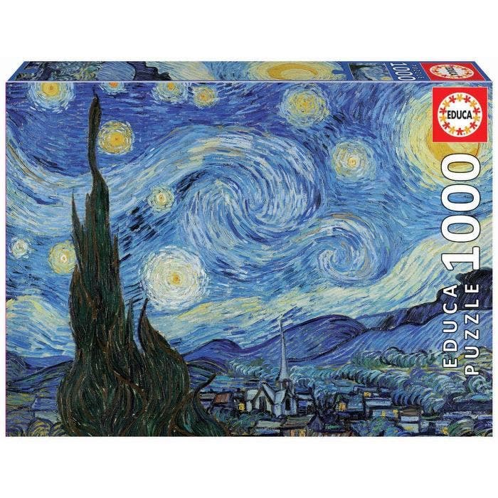 EDUCA - Puzzle - 1000 La nuit étoilée, Vincent van Gogh