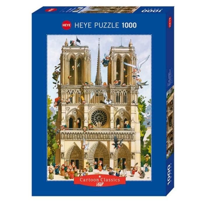Puzzle 1000 Pièces : Vive Notre Dame aille Unique Coloris Unique