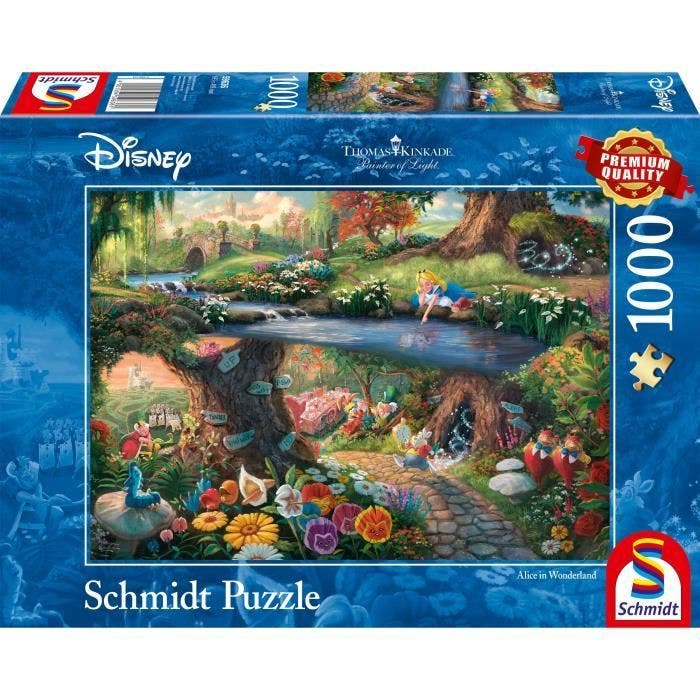 Puzzle Disney, Alice in Wonderland, 1000 pcs