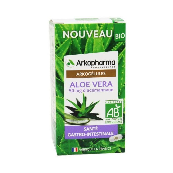 Arkopharma Arkogélules Aloe Vera Bio 30 gélules