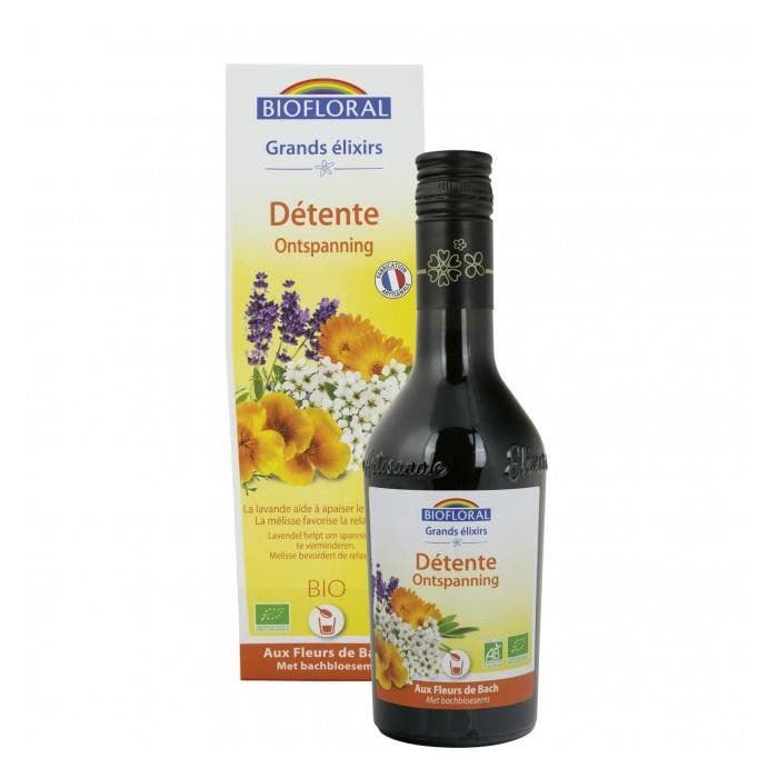 COMPLEMENTS ALIMENTAIRES - DETENTE Elixir Détente, Sommeil, Relaxation BIOFLORAL - 350 ml